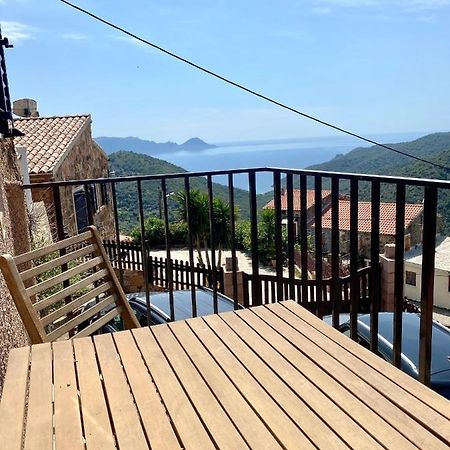 Studio Terrasse Vue Mer Clim Wifi Parking Partinello Eksteriør billede